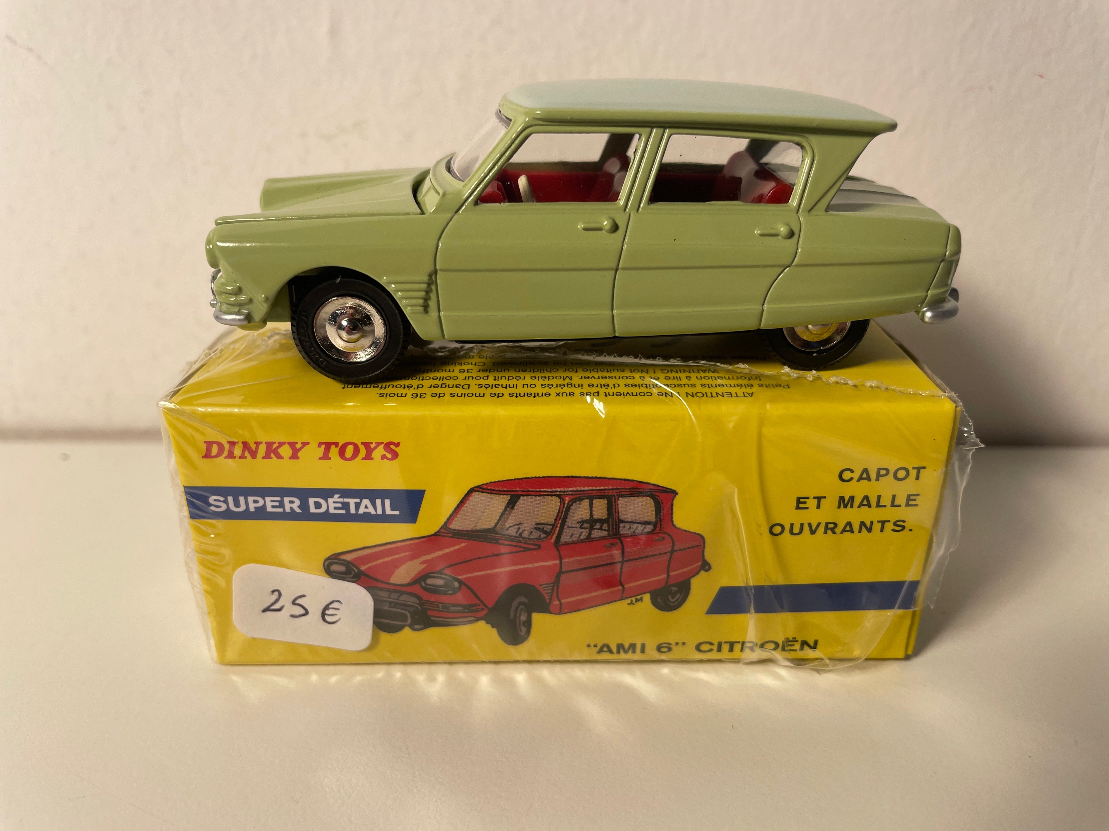 Citroën Ami 6 verde chiaro? Dinky-Toys (edizioni Atlas) - N°567