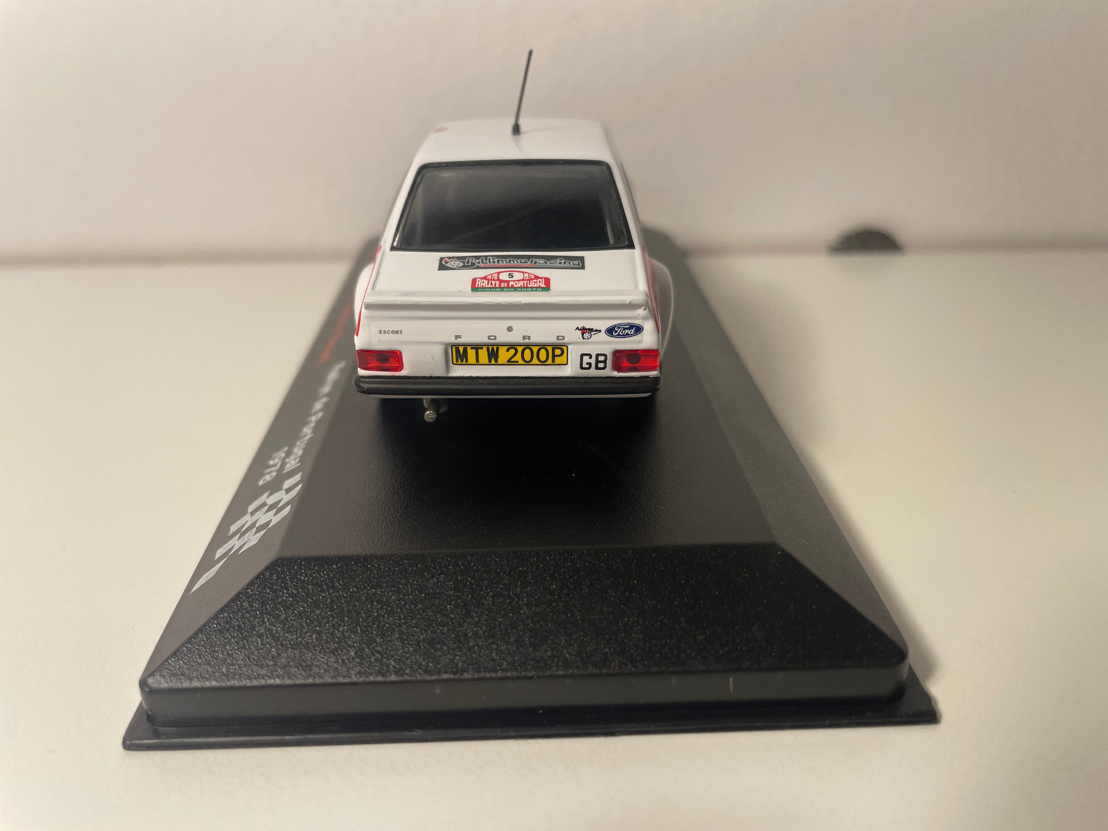 Ford Escort RS bianco numero 5 - rally del Portogallo del 1978