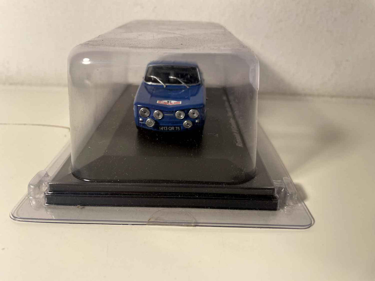 Renault 8 Gordini blo Nummer 91 - Tour de Corse 1964