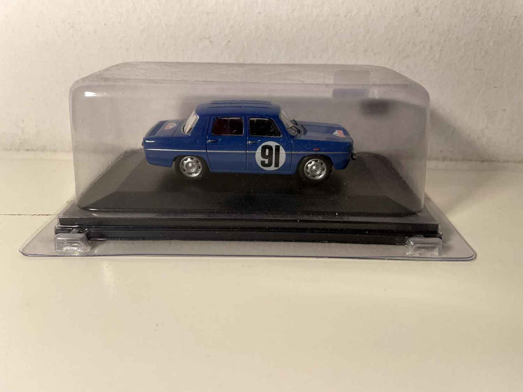 Renault 8 Gordini blo Nummer 91 - Tour de Corse 1964