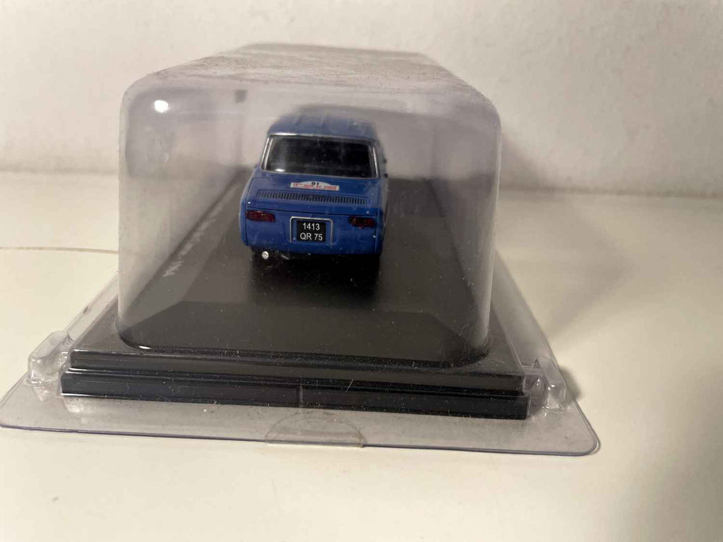 Renault 8 Gordini blo Nummer 91 - Tour de Corse 1964