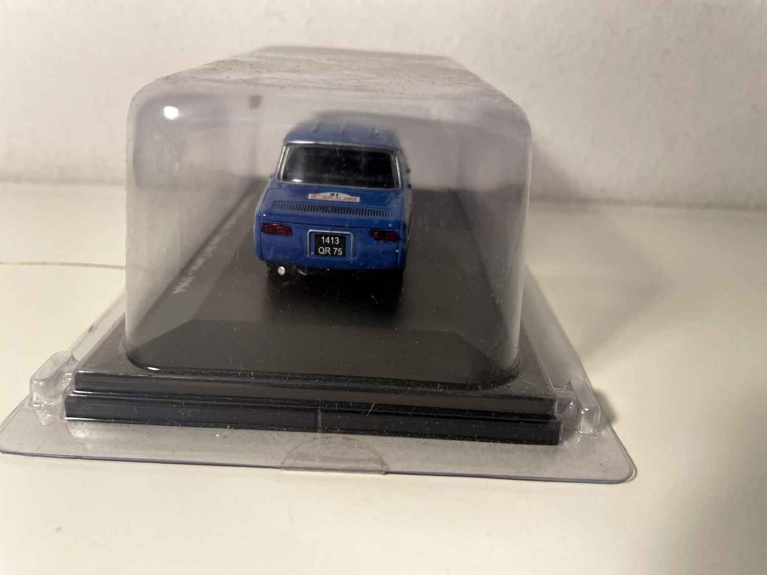 Renault 8 Gordini blo Nummer 91 - Tour de Corse 1964