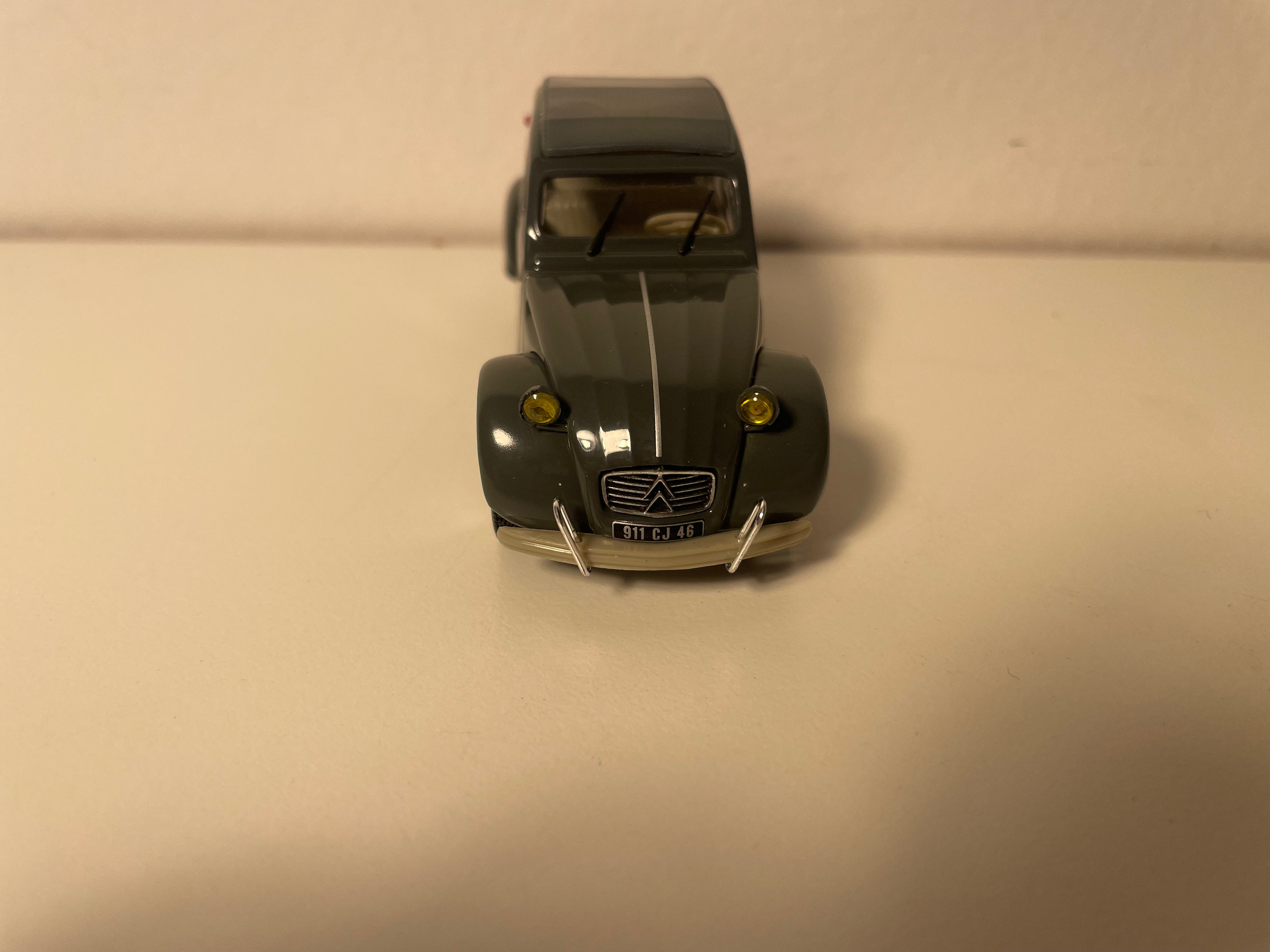 Citroën 2 CV AZAM grise foncée - Norev (sous blister) - 911 CJ 46