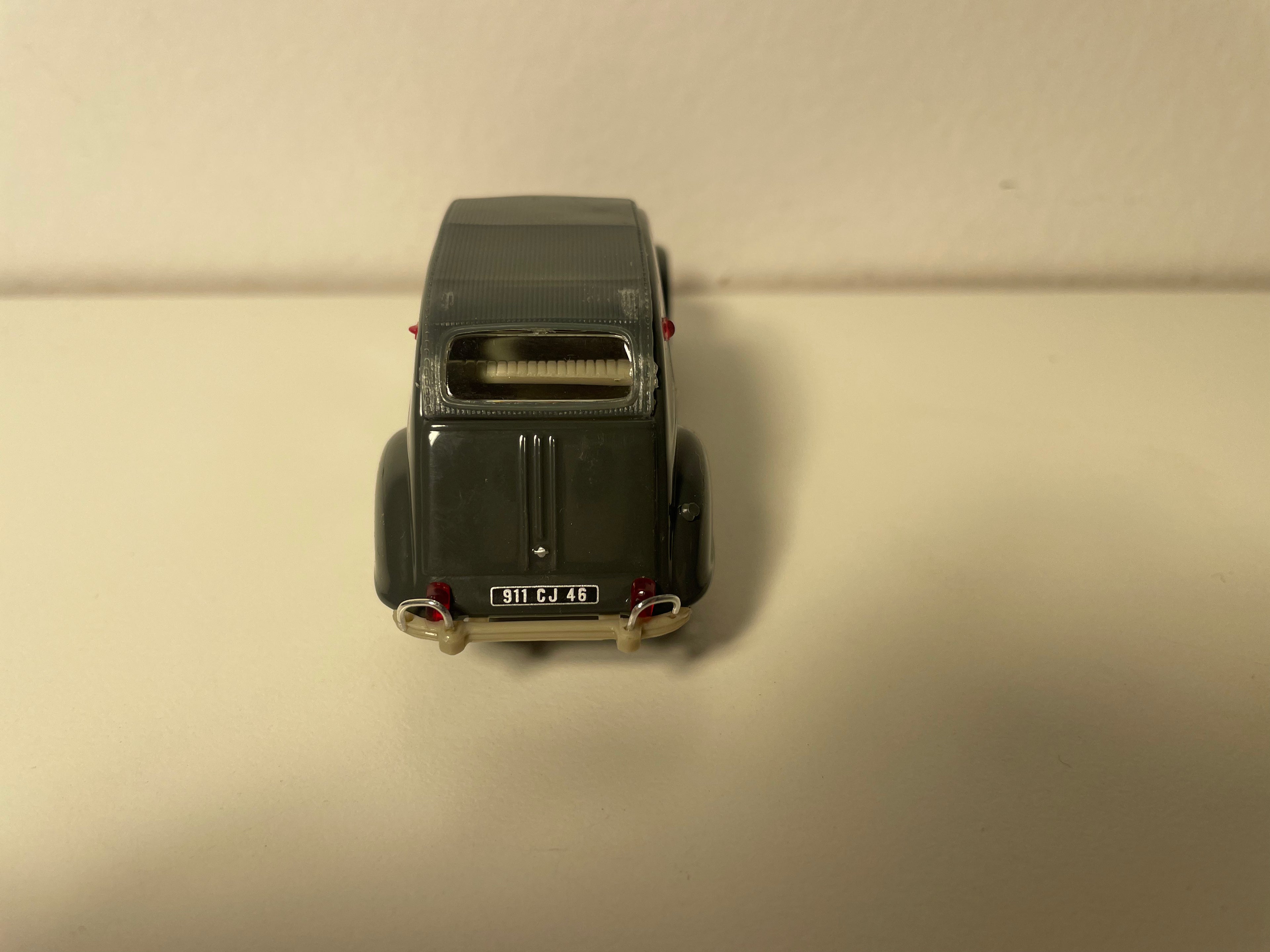 Citroën 2 CV AZAM grise foncée - Norev (sous blister) - 911 CJ 46