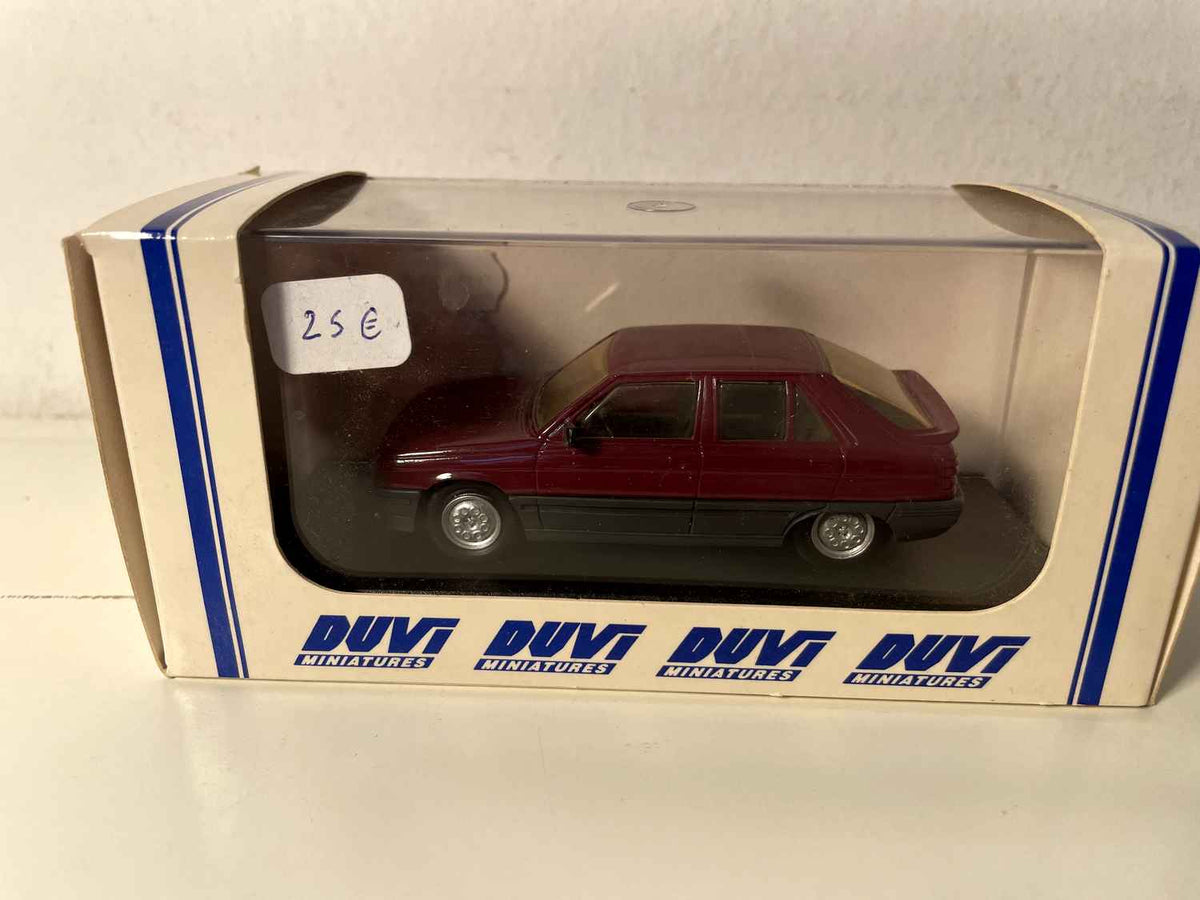 Renault 11 bordeaux (collection DUVI miniatures)