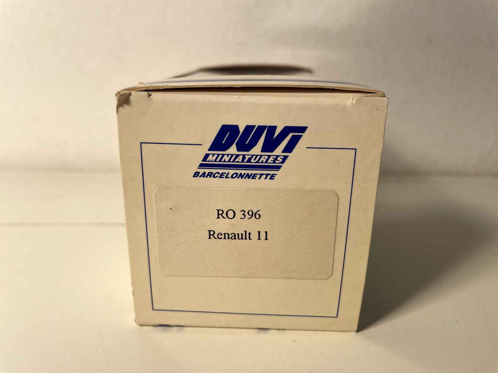 Renault 11 bordeaux (collection DUVI miniatures)