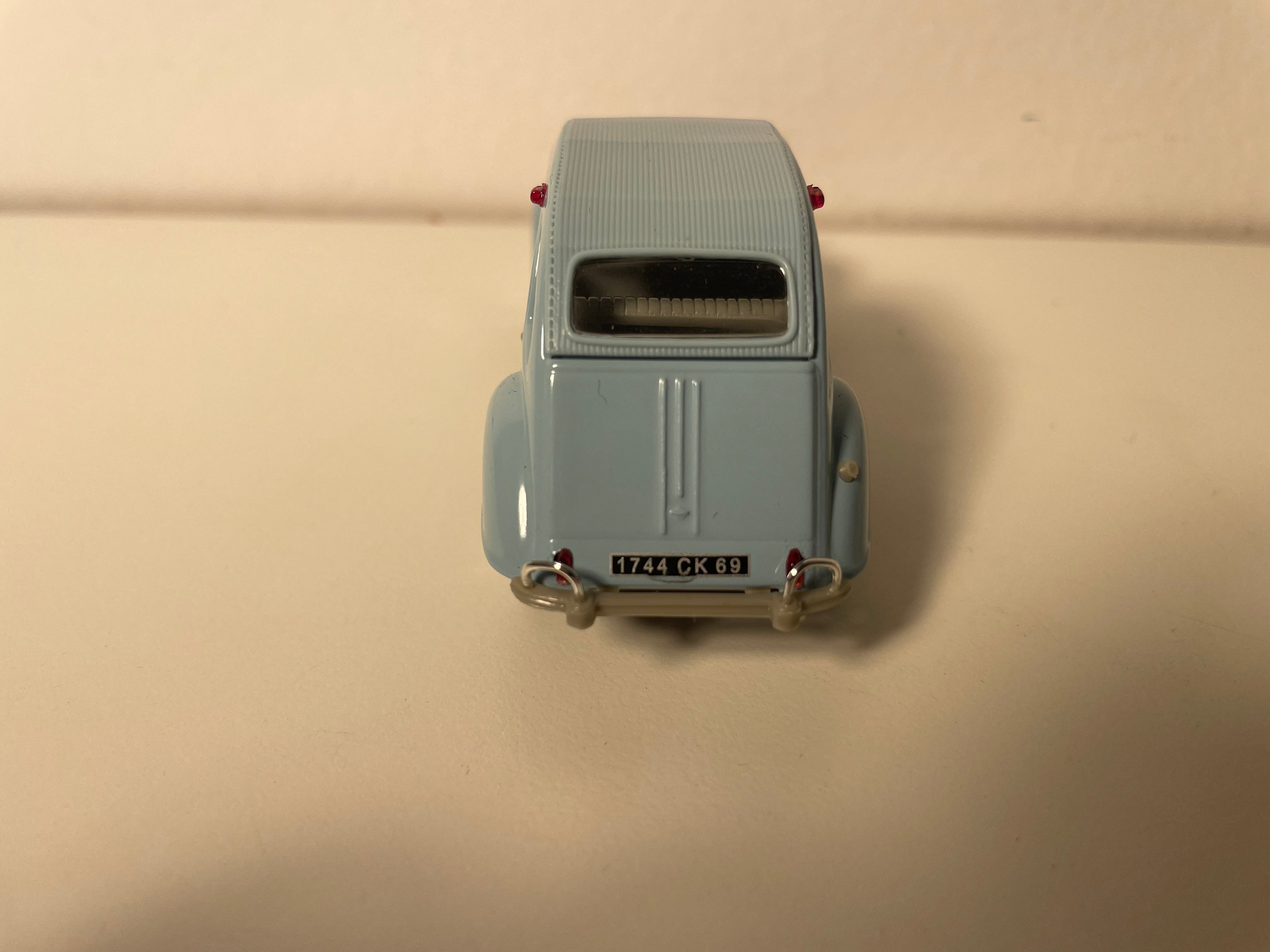 Citroën 2 CV AZAM bleue claire - Norev (sous blister)