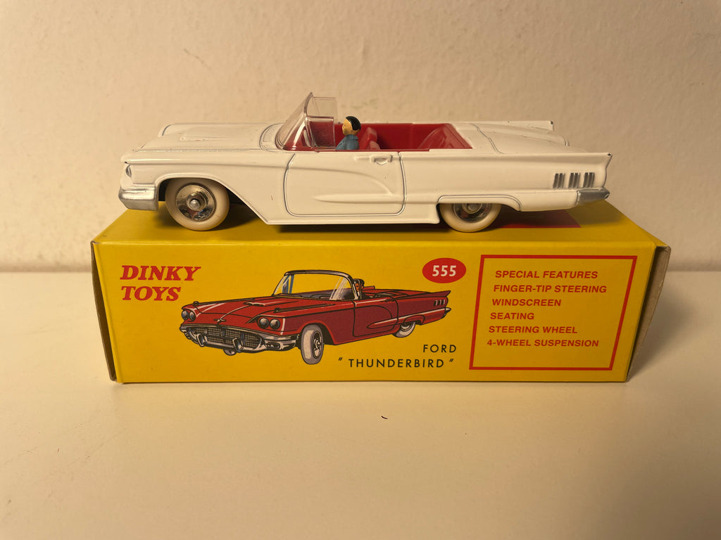 Ford Thunderbird Cabriolet Crème Dinky-Toys (Atlas Edities) - Nr. 555