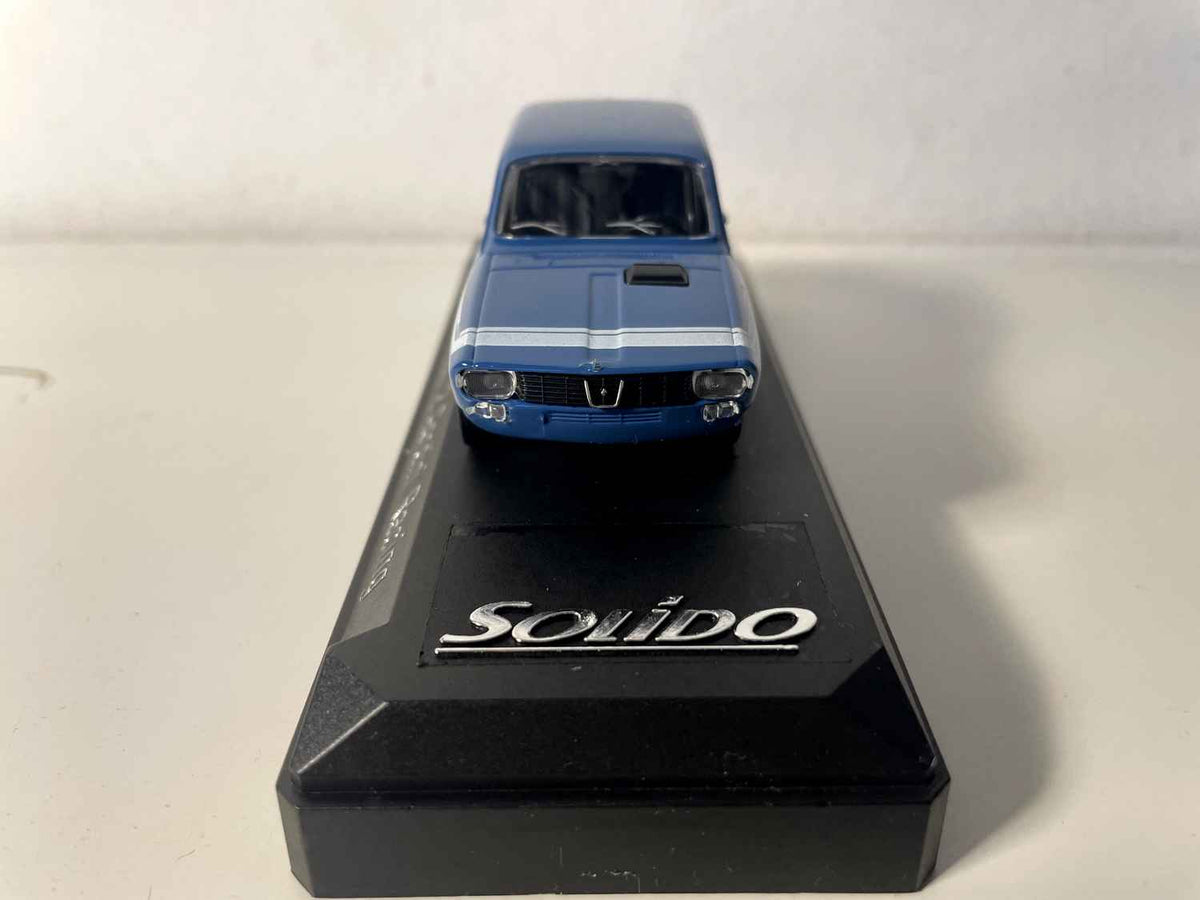 Renault 12 Gordini Racing blu (riferimento Solido 1858)