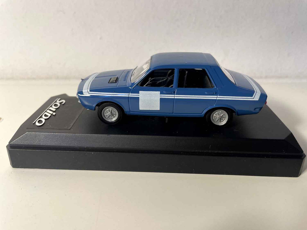 Renault 12 Gordini Racing blu (riferimento Solido 1858)