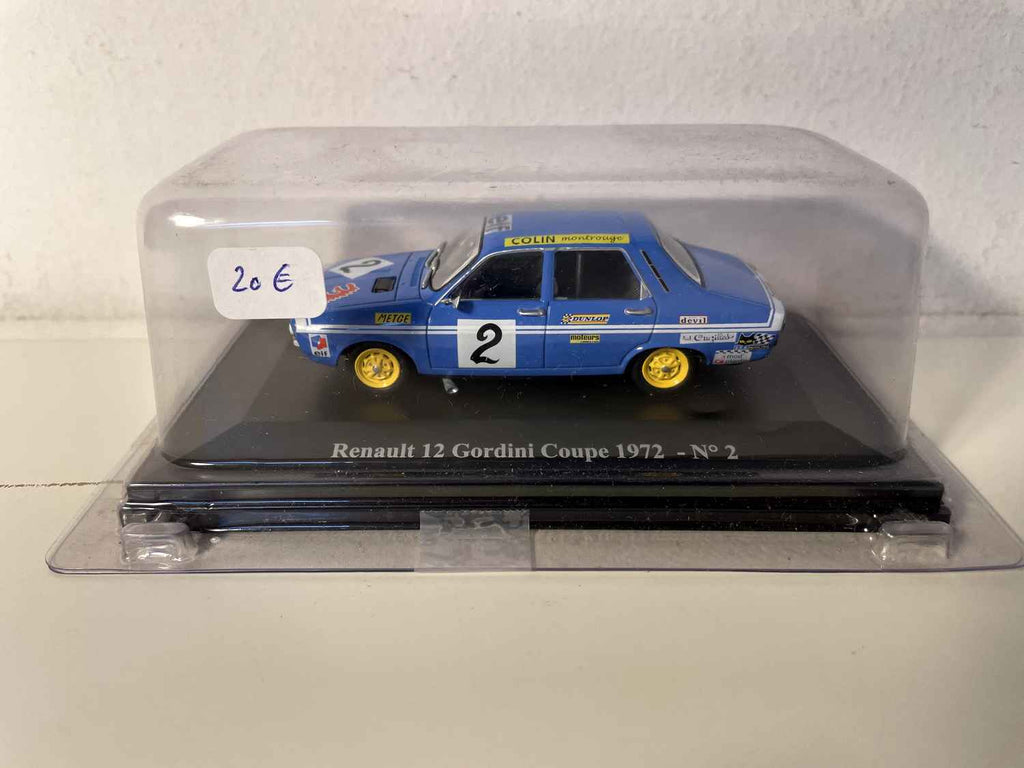 Renault 12 Gordini blo nummer 2 - Coupe 1972
