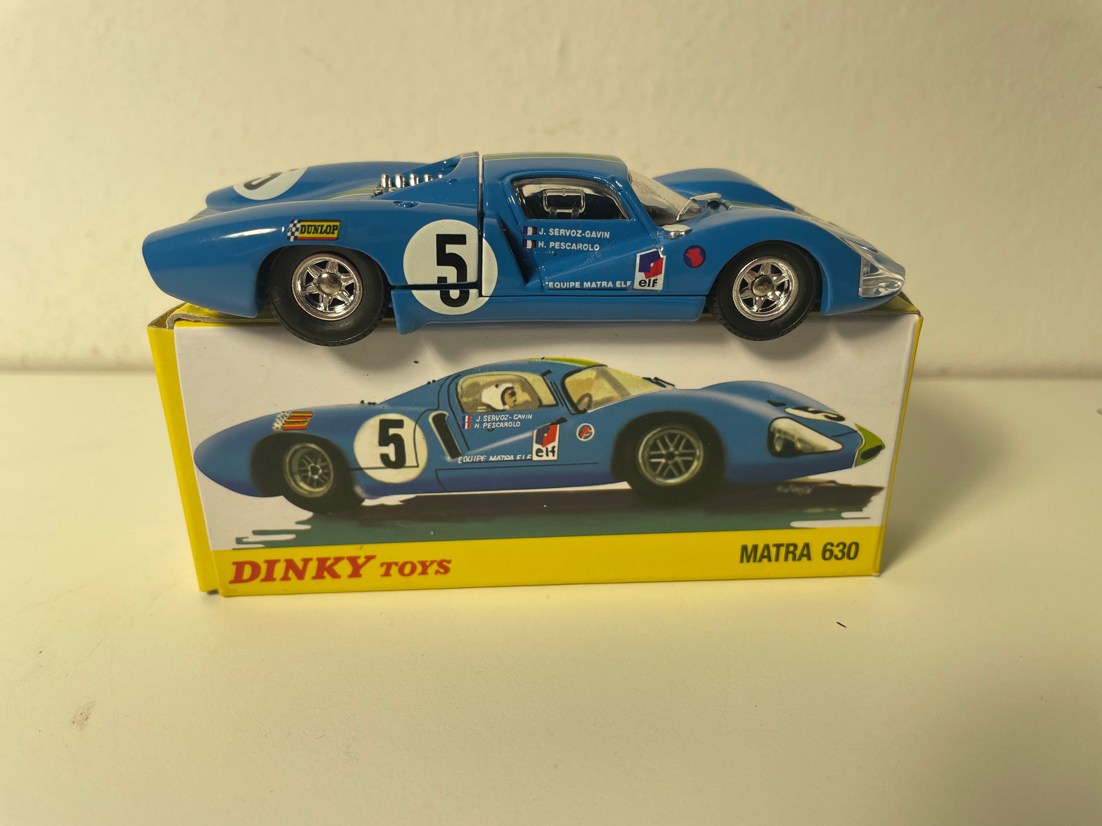Matra 630 bleue et verte numéro 5 Dinky-Toys (éditions Atlas) - N°1425E