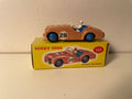 Triumph TR2 Sport rosa salmone numero 23 Dinky-Toys (edizioni Atlas) - N°111