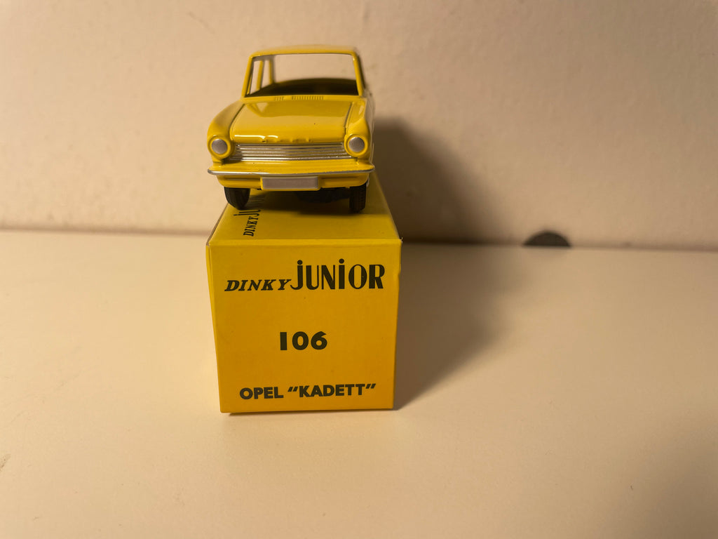 Opel Kadett Amarelo Dinky-Toys (edições Atlas) - N°106
