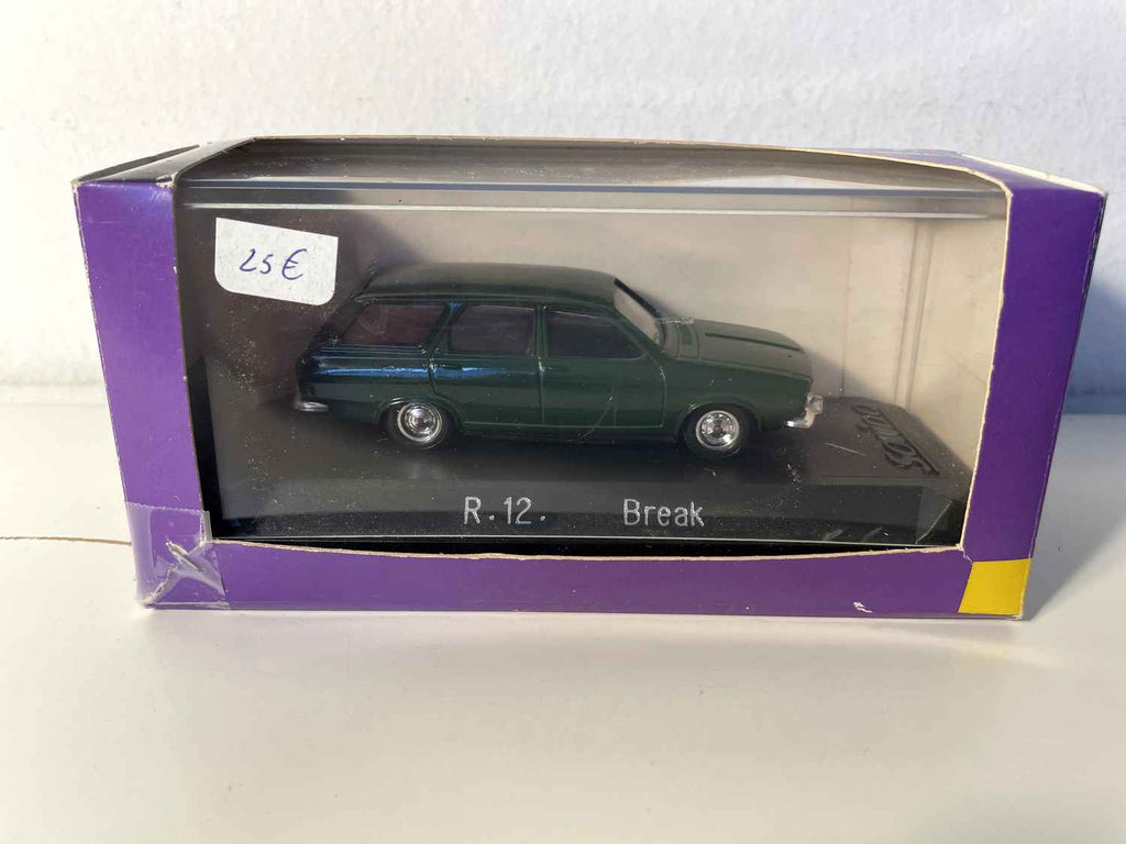 Renault 12 Break Gréng - SOLIDO