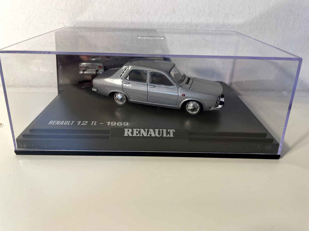 Renault 12 TL szara z 1969 roku (pudełko prostokątne) - NOREV
