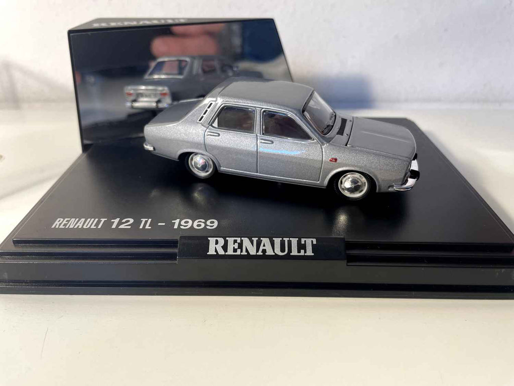 Renault 12 TL szara z 1969 roku (pudełko prostokątne) - NOREV