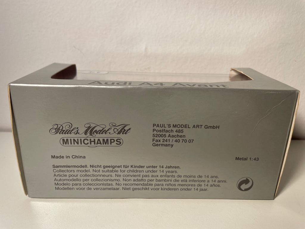 Audi A4 Avant pomarańczowy/brązowy - MINICHAMPS