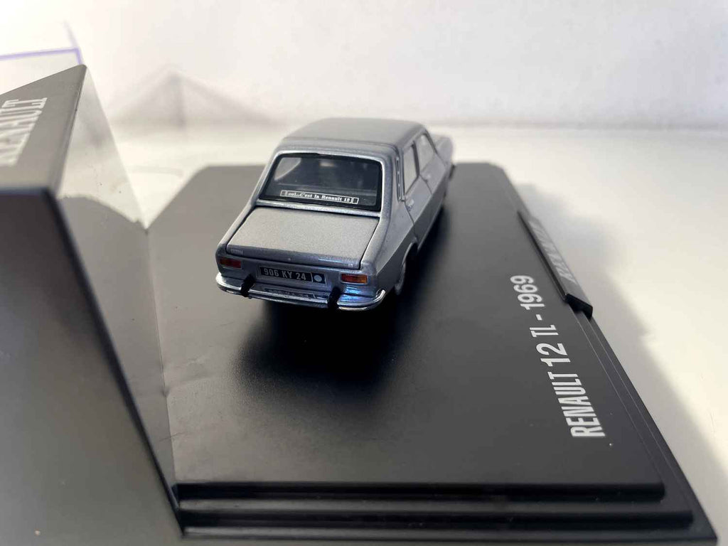 Renault 12 TL szara z 1969 roku (pudełko prostokątne) - NOREV