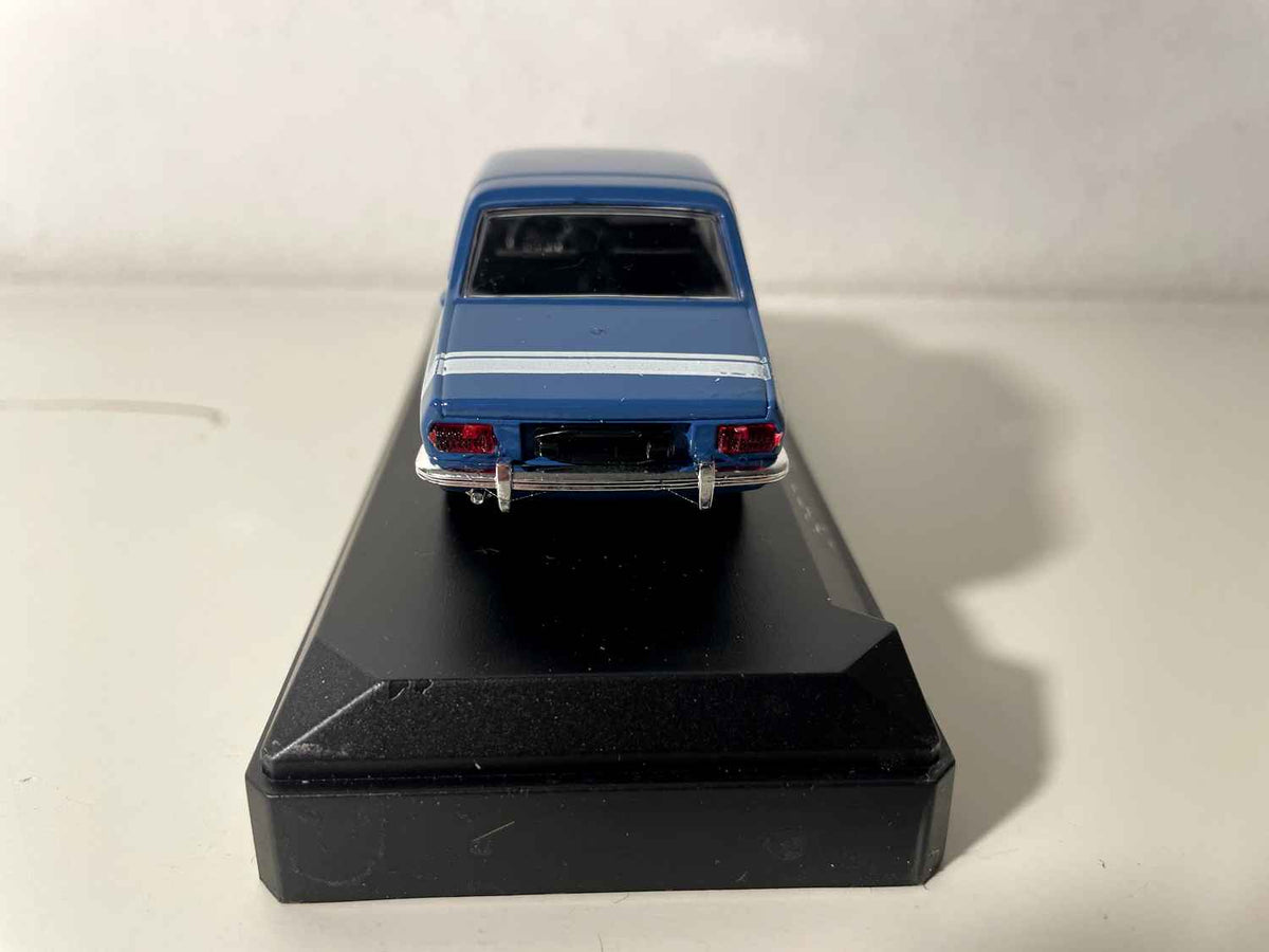 Bloe Renault 12 Gordini vun 1971 (Solido Referenz 1857)