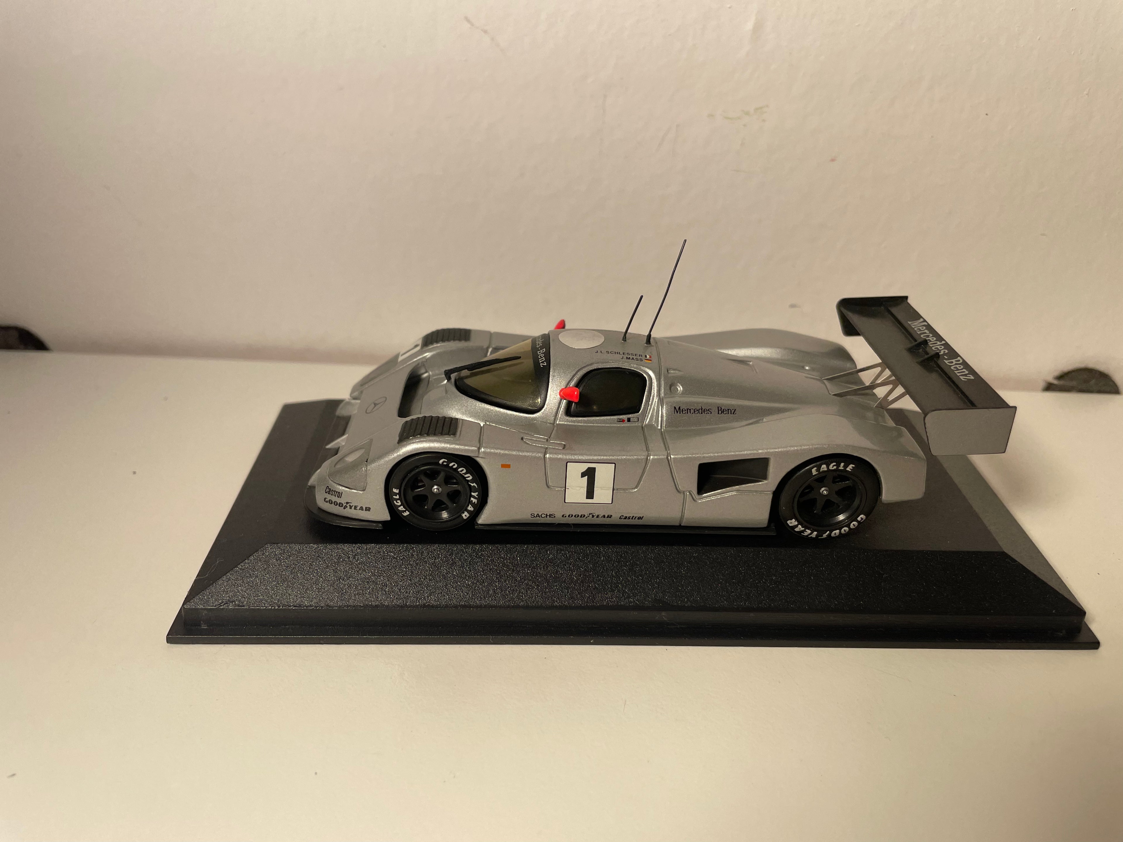 Mercedes C291 grise numéro 1 de 1991 - Models Max