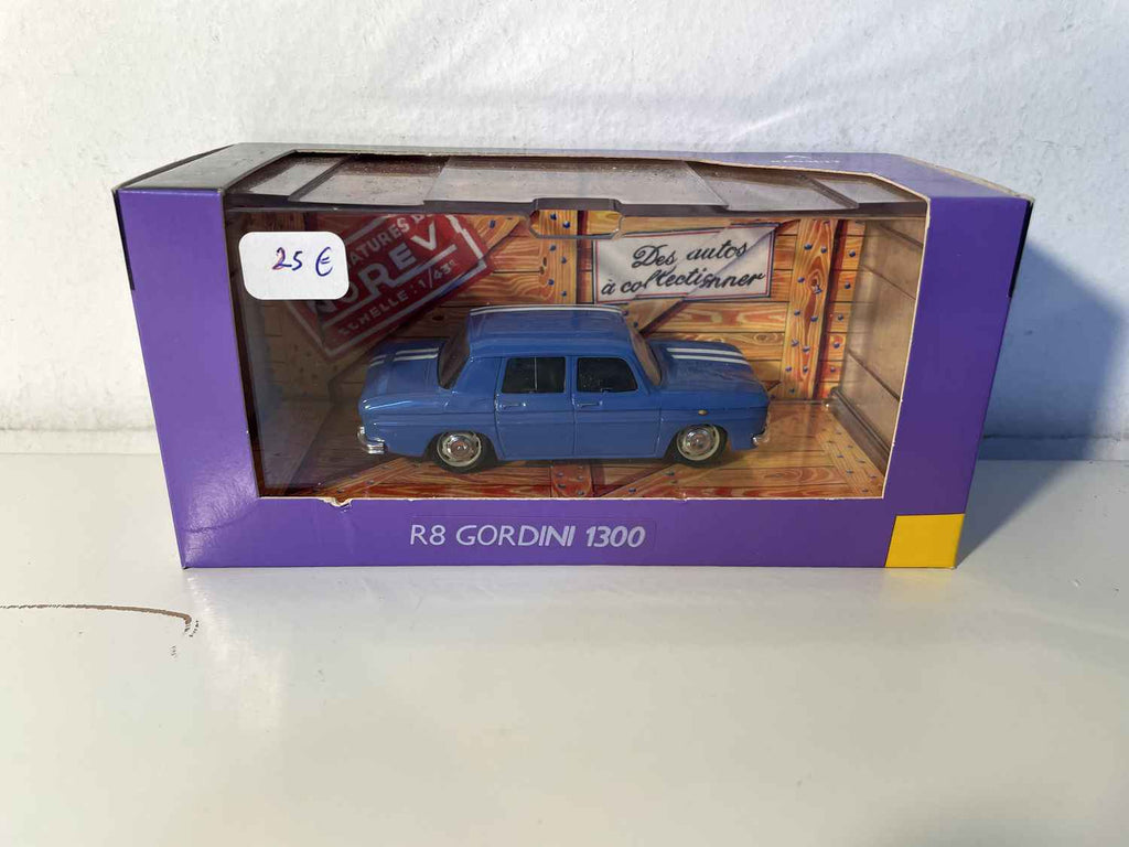 Renault 8 Gordini 1300 niebieska - NOREV (opakowanie kartonowe fioletowe)