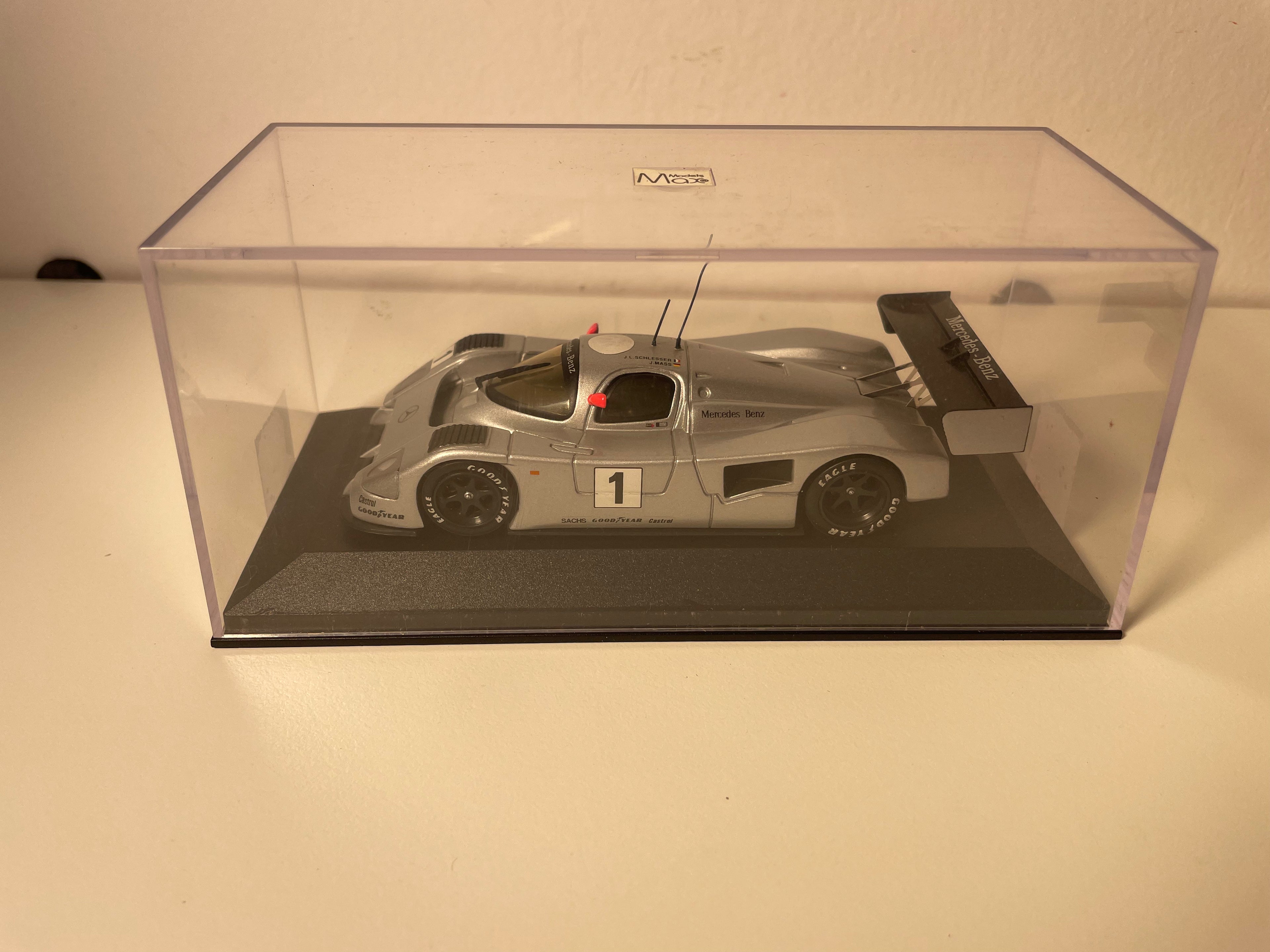 Mercedes C291 grise numéro 1 de 1991 - Models Max