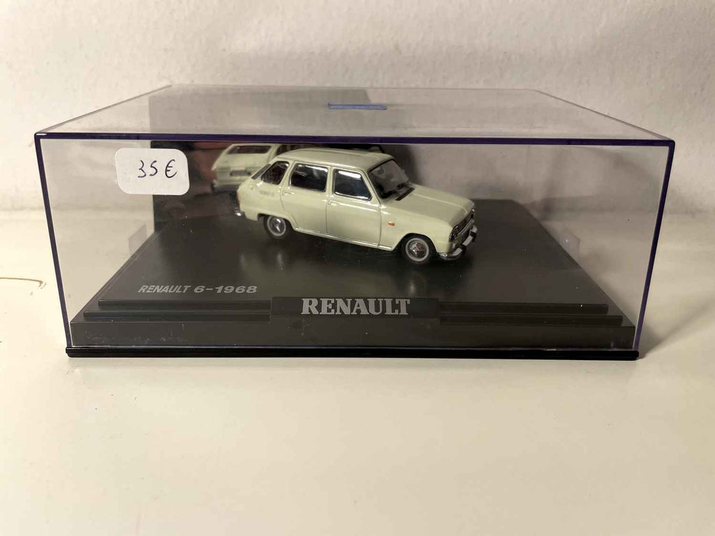 Renault 6 blanc cassé/crême? de 1968 (coffret boite rectangle) - NOREV