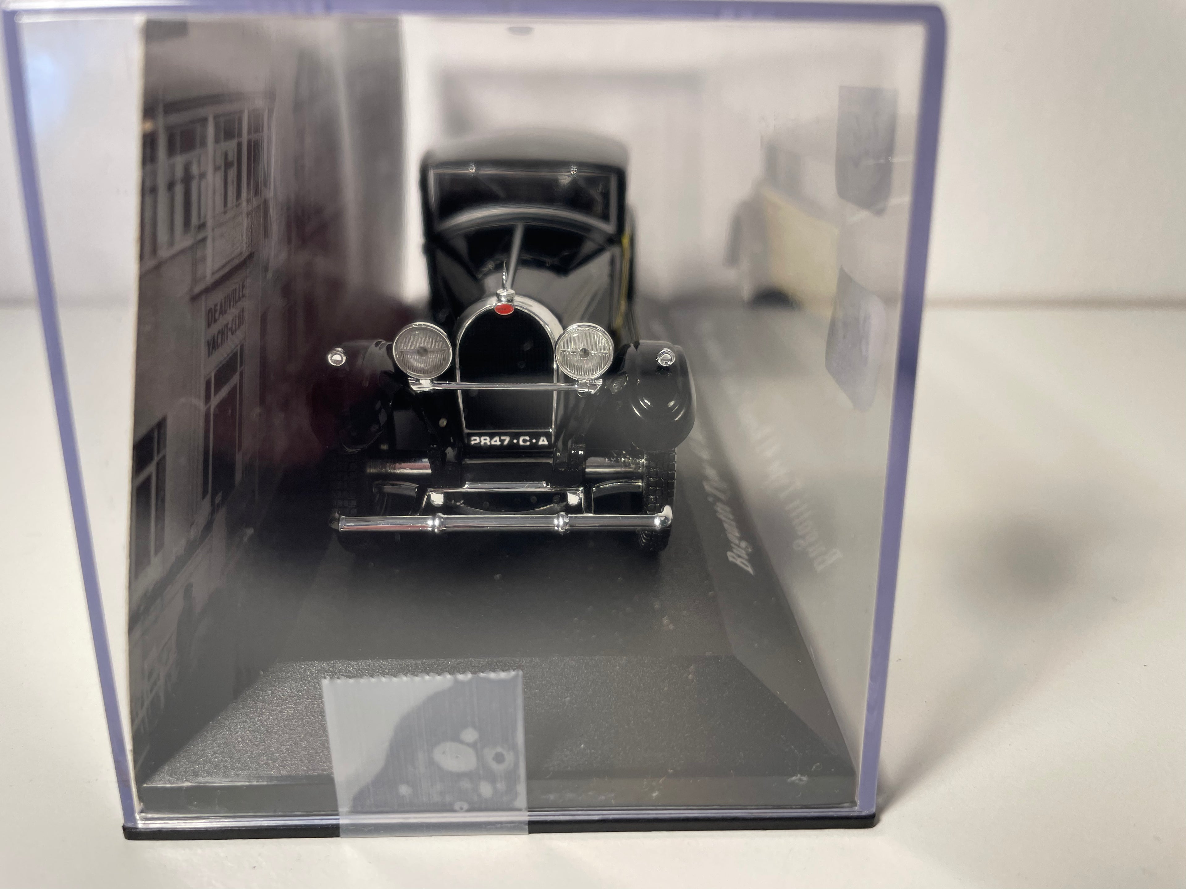 1929 Bugatti Type 41 Royale Coach Weymann Black and Yellow - Box N°2