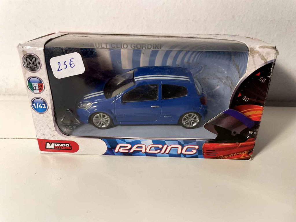 Renault Clio Gordini bleue (collection Mondo Motors)