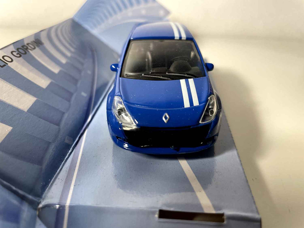Renault Clio Gordini bleue (collection Mondo Motors)