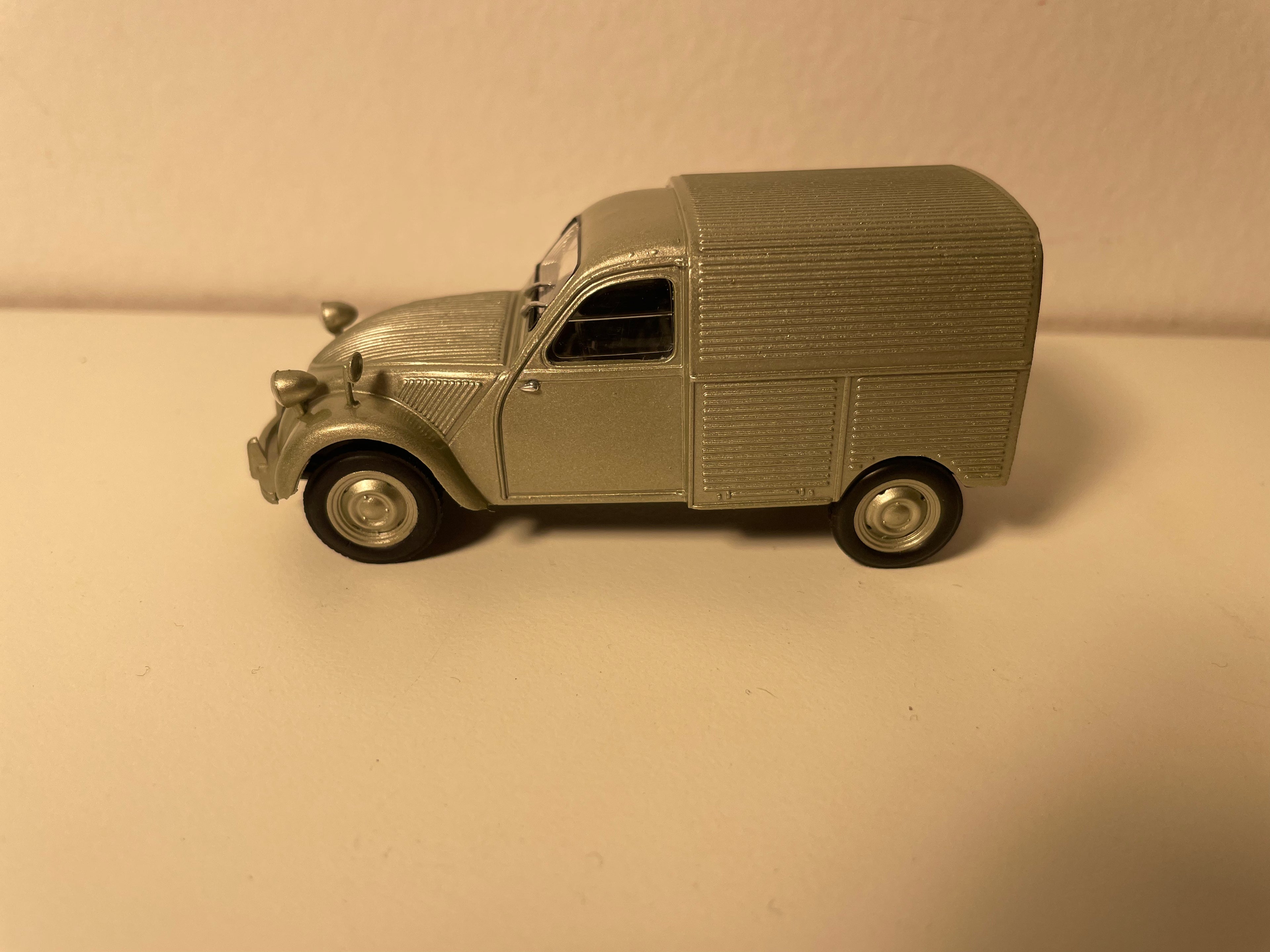 Citroën 2 CV fourgonnette tôlée grise - Eligor (sous blister) - 1925 T 75