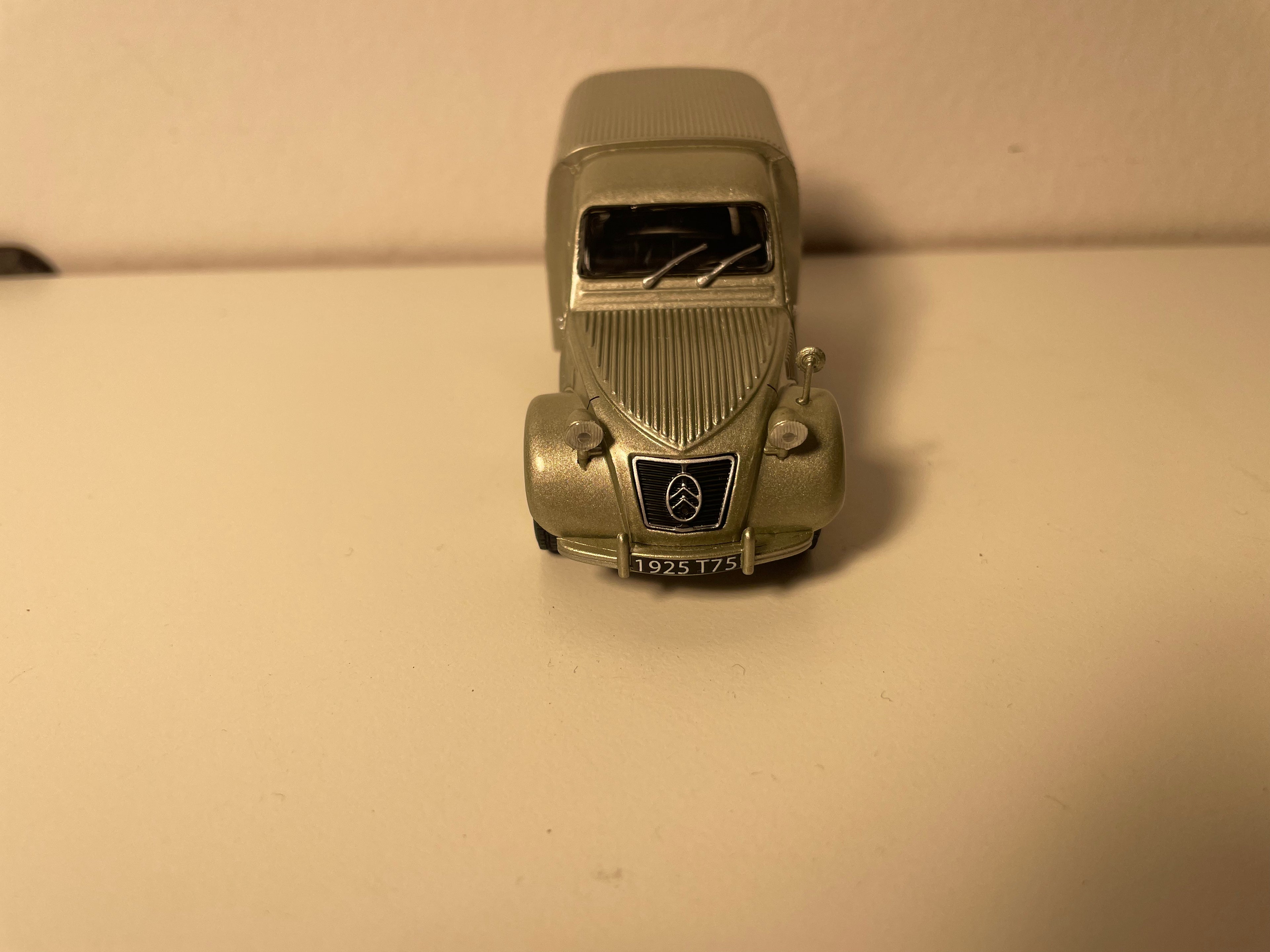 Citroën 2 CV fourgonnette tôlée grise - Eligor (sous blister) - 1925 T 75
