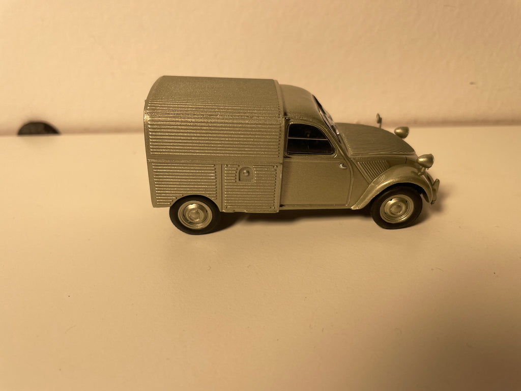 Citroën 2 CV fourgonnette tôlée grise - Eligor (sous blister) - 1925 T 75