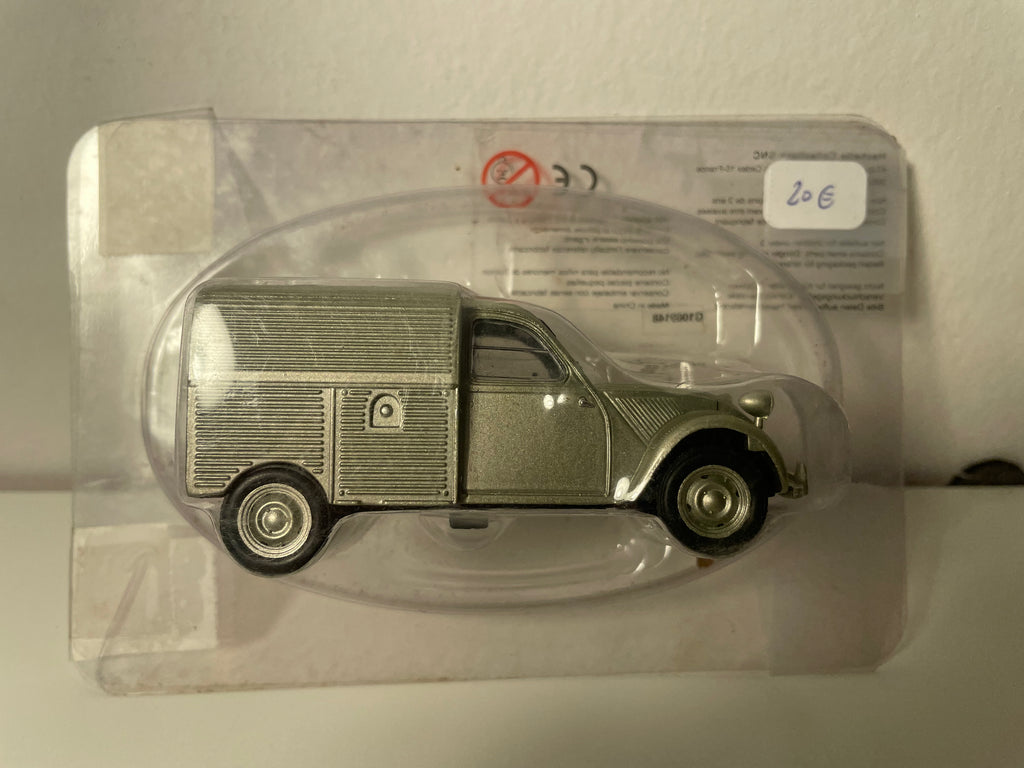 Citroën 2 CV fourgonnette tôlée grise - Eligor (sous blister) - 1925 T 75