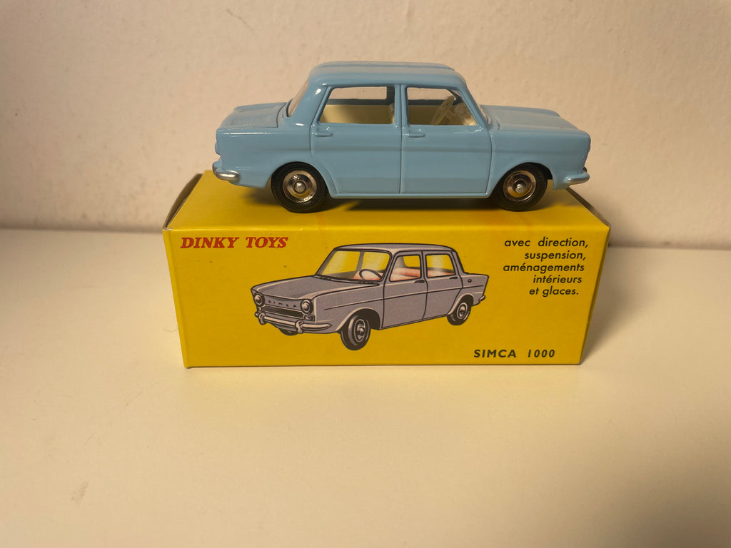 Simca 1000 bleue claire Dinky-Toys (éditions Atlas) - N°519