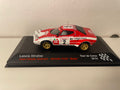 Lancia Stratos Rood en Wit Nummer 2 - Tour de Corse 1974