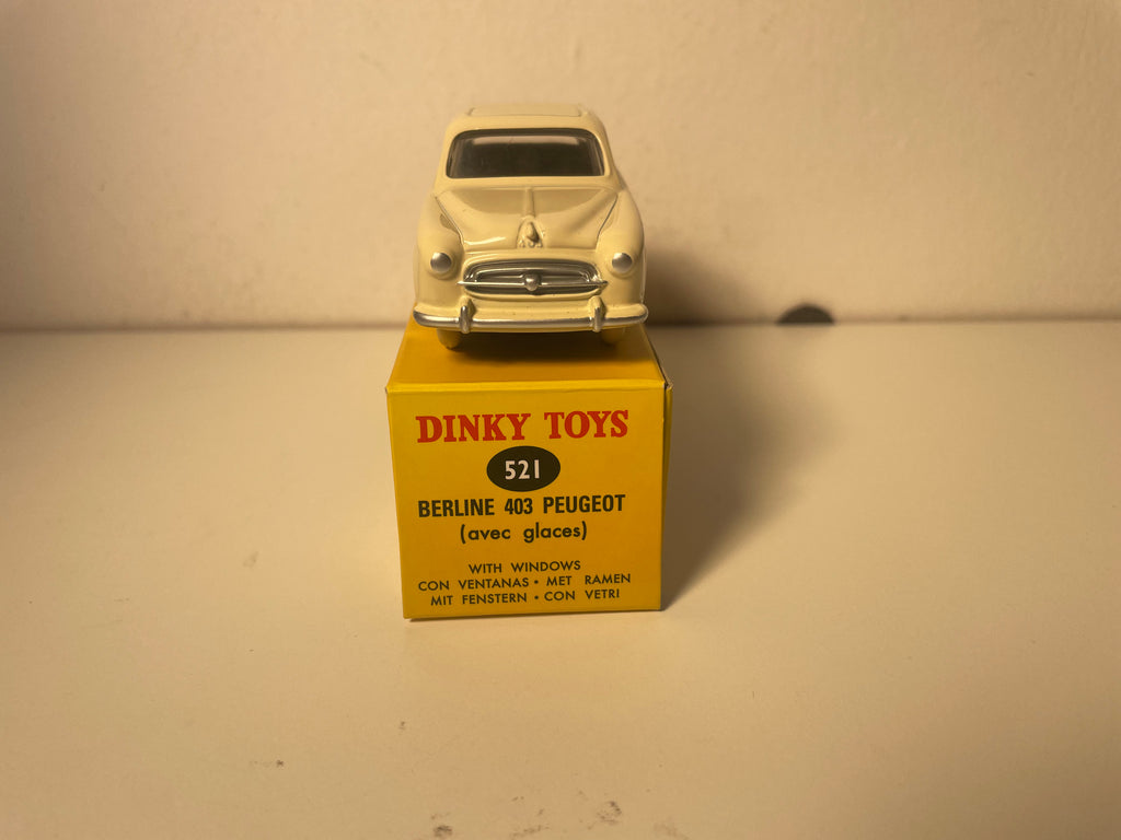 Peugeot 403 berline beżowo/jasno brązowy? Dinky-Toys (wydania Atlas) - N°24B