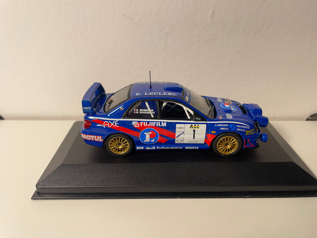 Subaru Impreza WRC blo Nummer 1 - Rallye Lyon-Charbonnières 2002