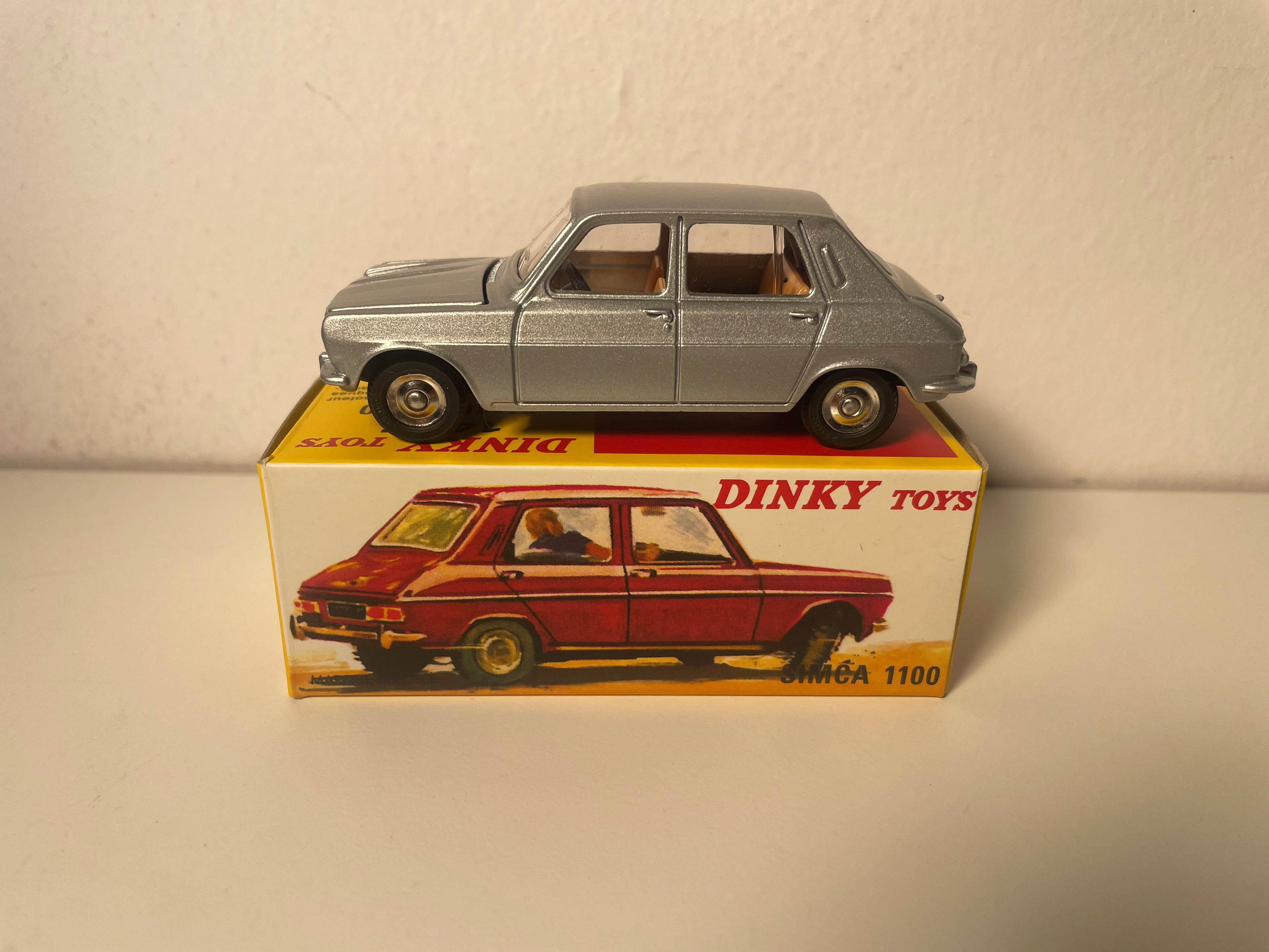 Simca 1100 grise Dinky-Toys (éditions Atlas) - N°1407