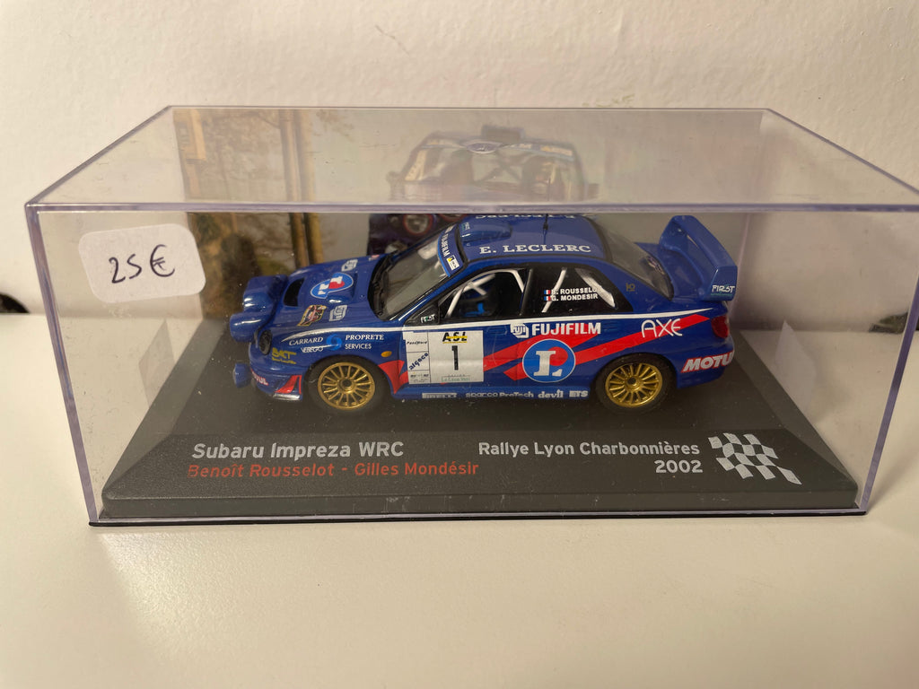 Subaru Impreza WRC blo Nummer 1 - Rallye Lyon-Charbonnières 2002