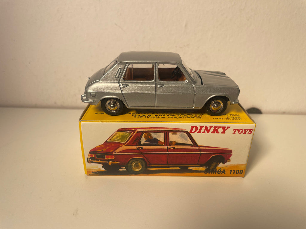 Simca 1100 grise Dinky-Toys (éditions Atlas) - N°1407
