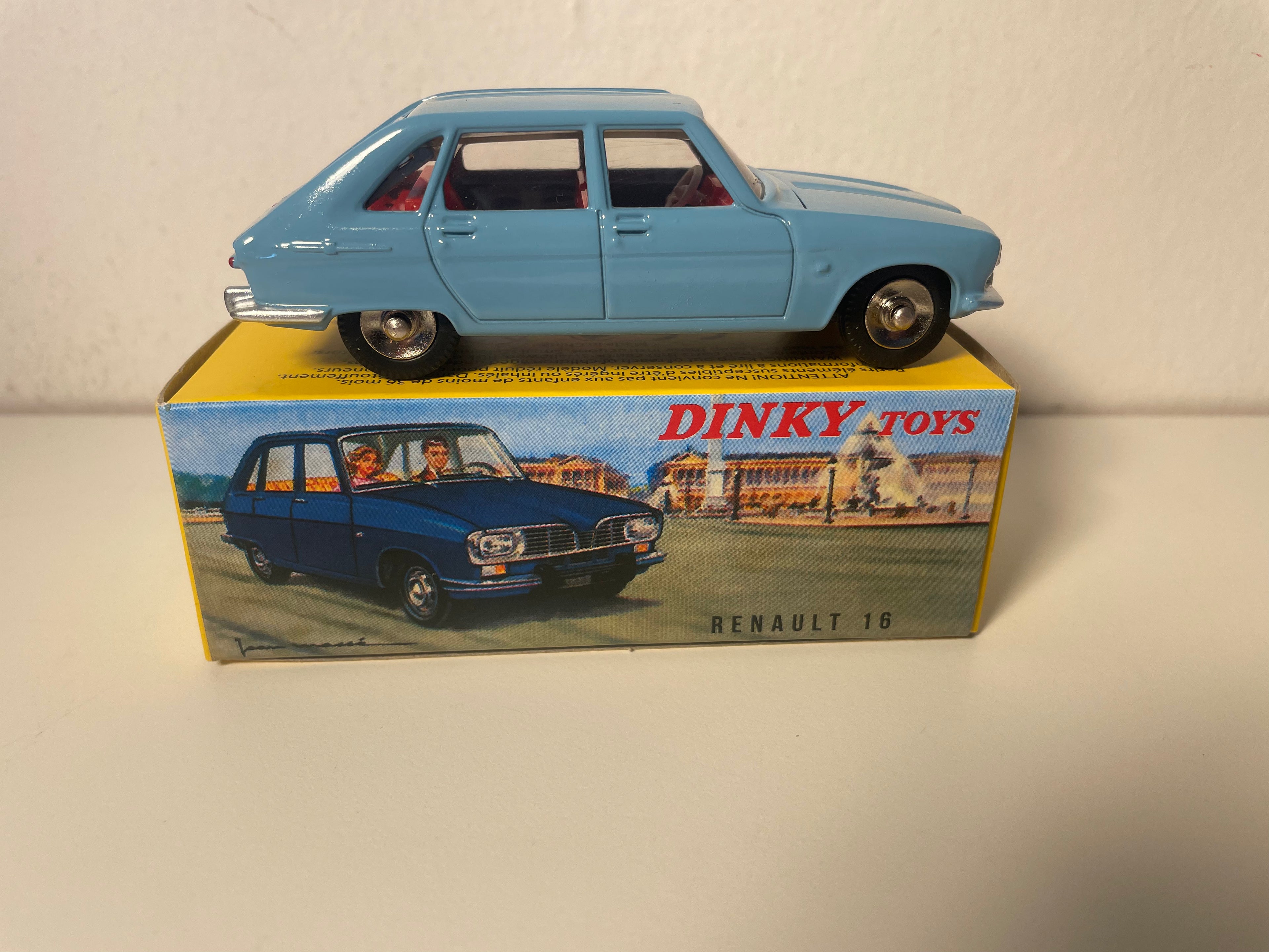 Renault 16 niebieski Dinky-Toys (Editions Atlas)