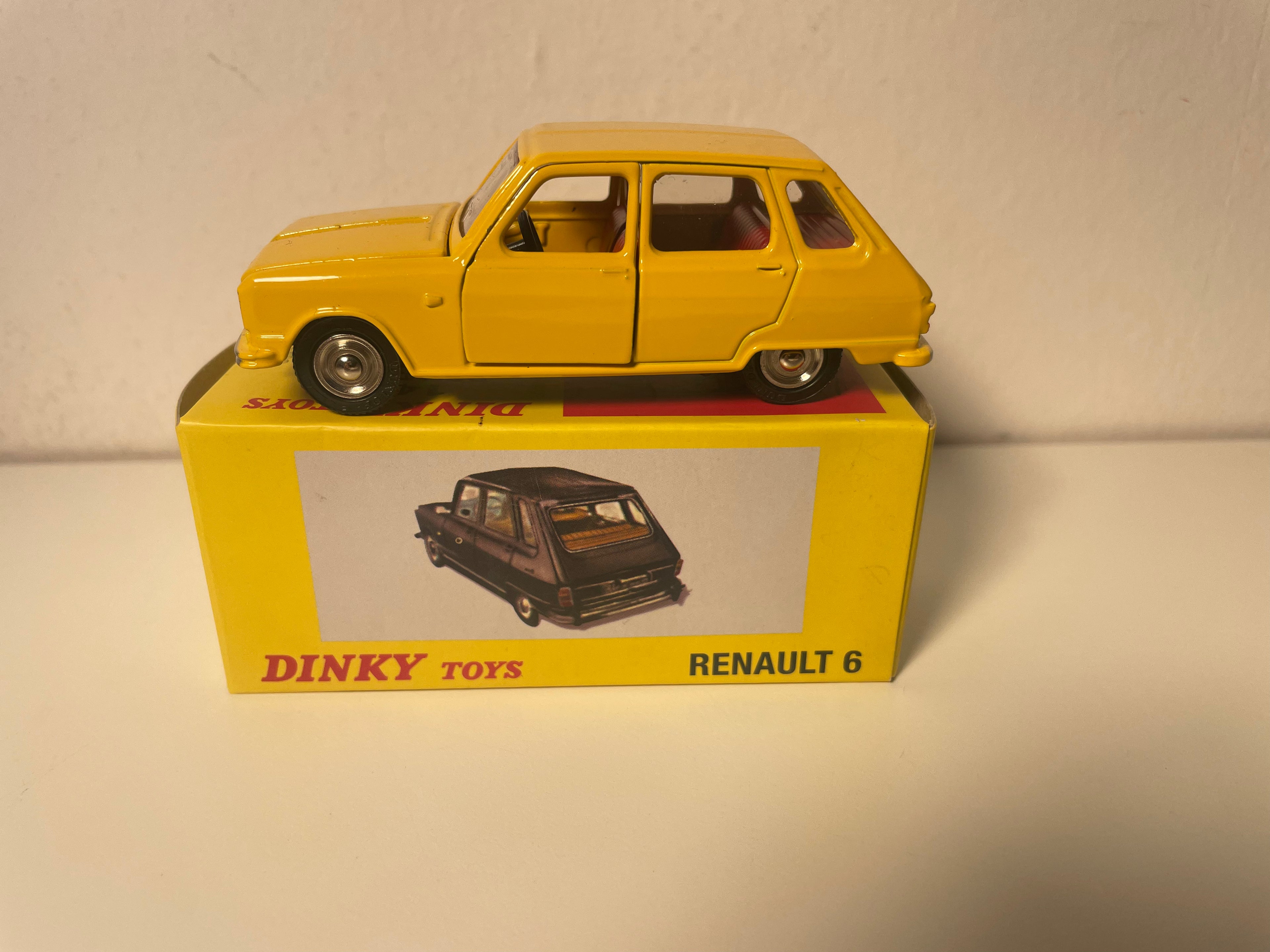 Renault 6 giallo arancio? Dinky-Tots (edizioni Atlas) - N°1416