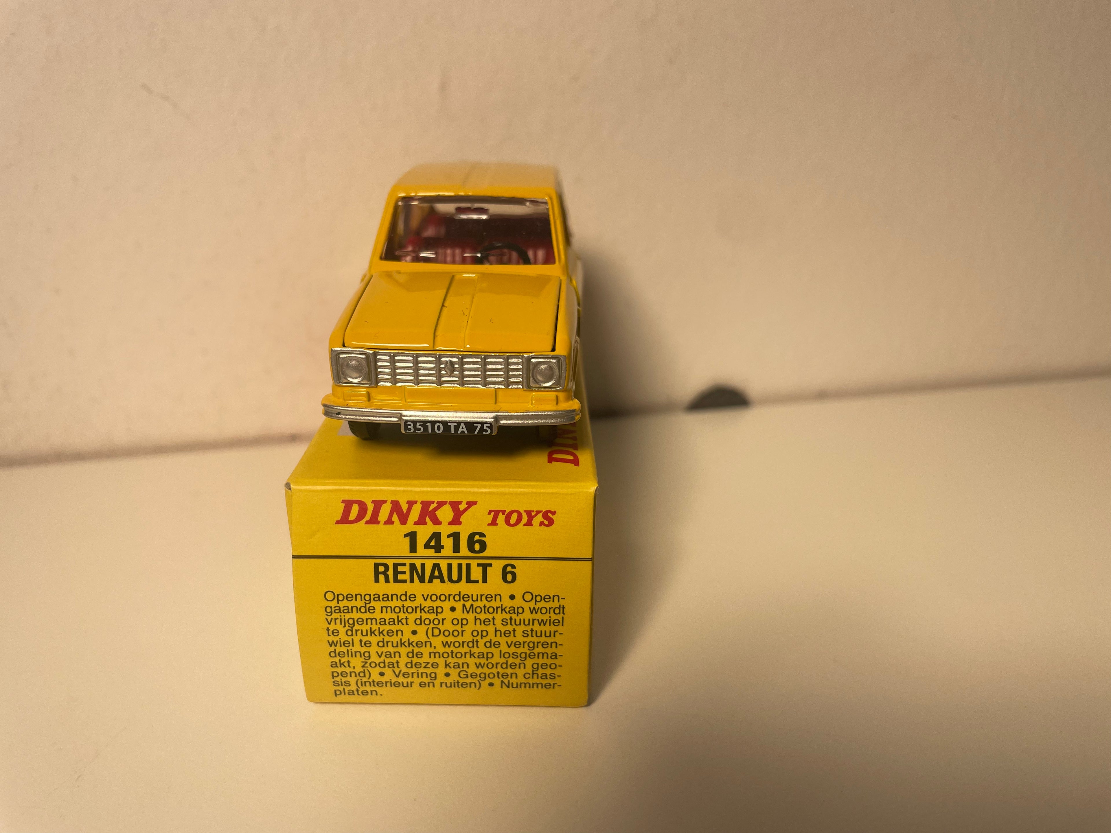 Renault 6 giallo arancio? Dinky-Tots (edizioni Atlas) - N°1416