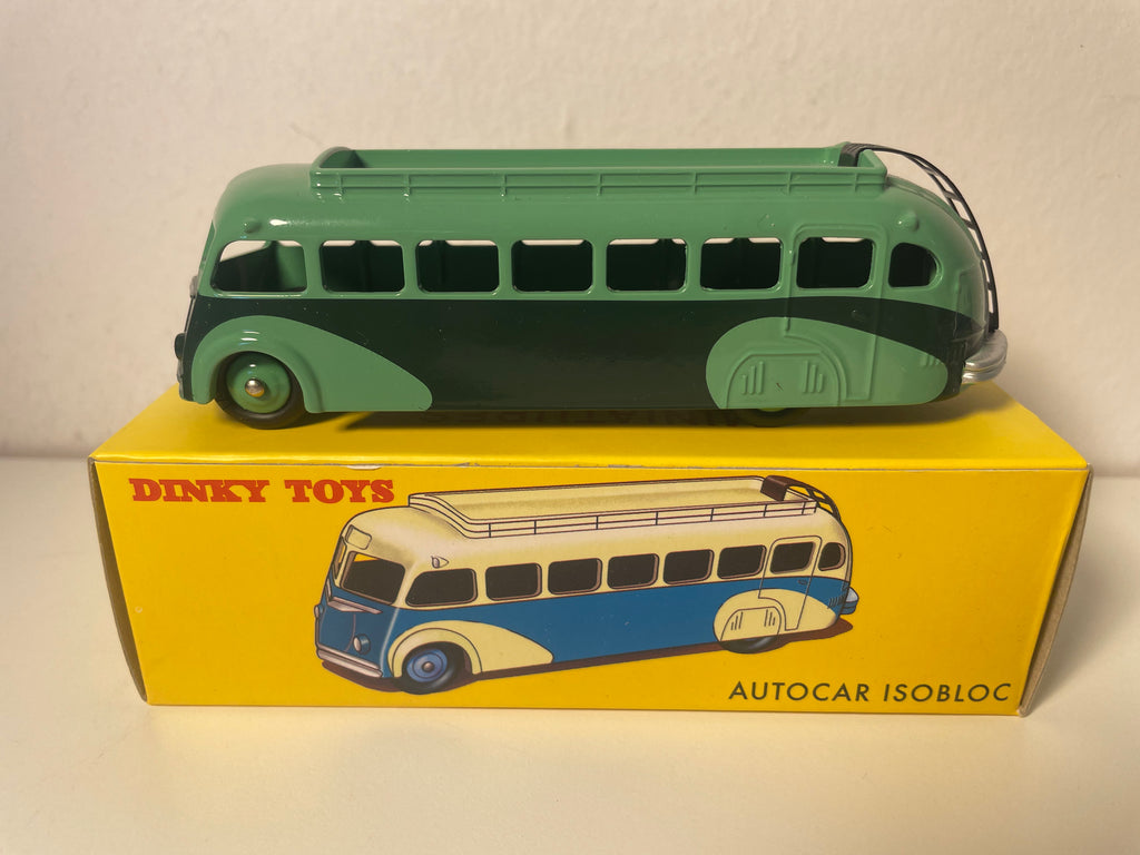 Autocar Isobloc vert et vert Dinky-Toys (éditions Atlas) - N°29 E