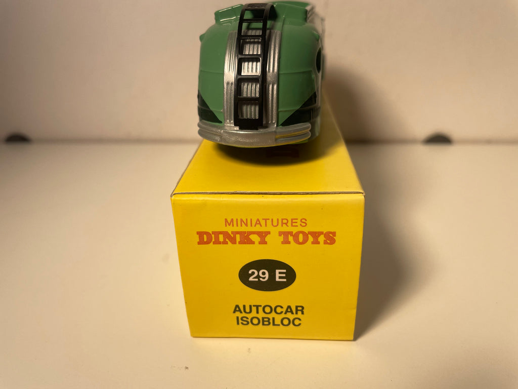 Autocar Isobloc vert et vert Dinky-Toys (éditions Atlas) - N°29 E