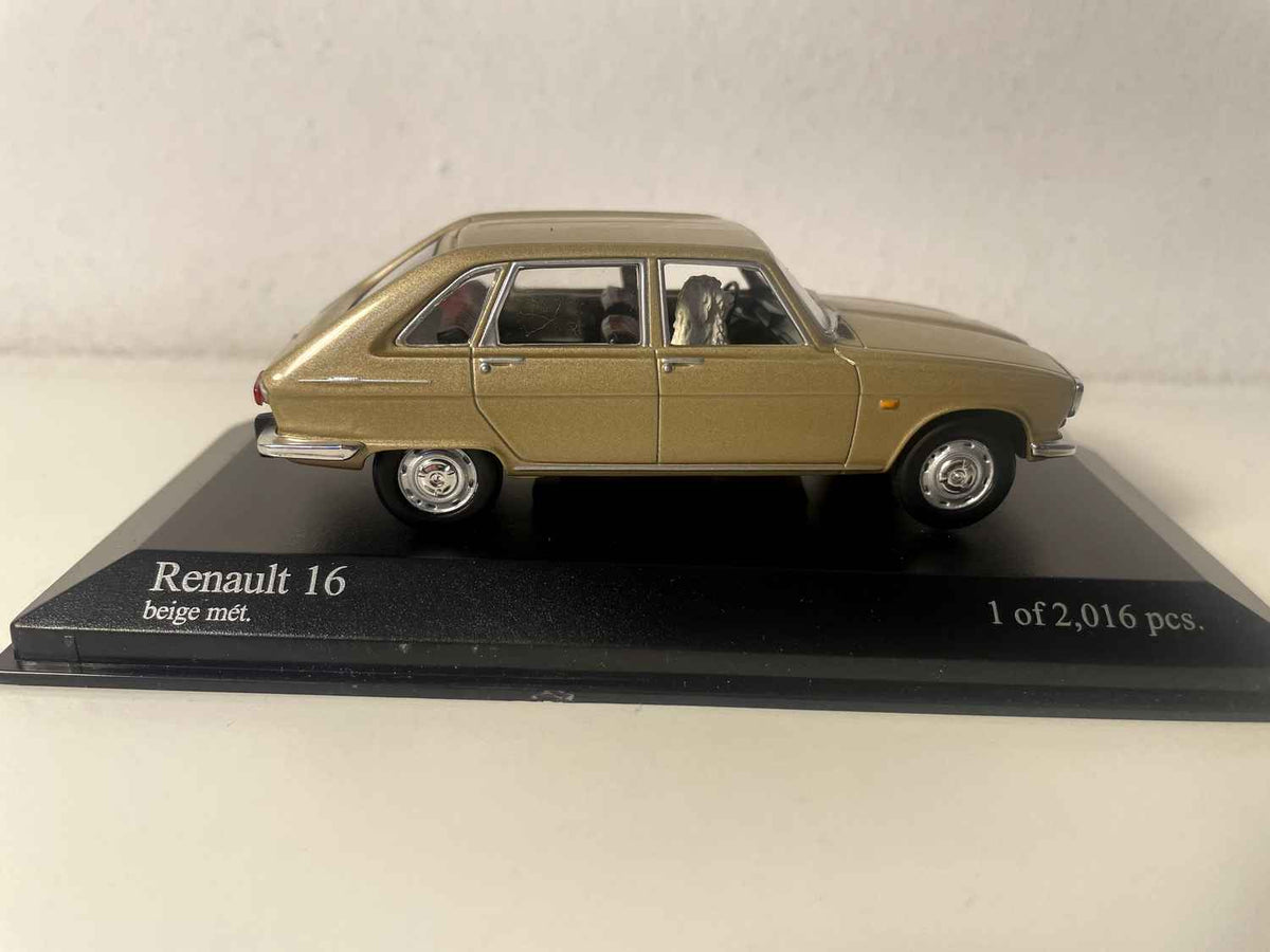 Renault 16 jasnobrązowy (metaliczny złoty) - MINICHAMPS