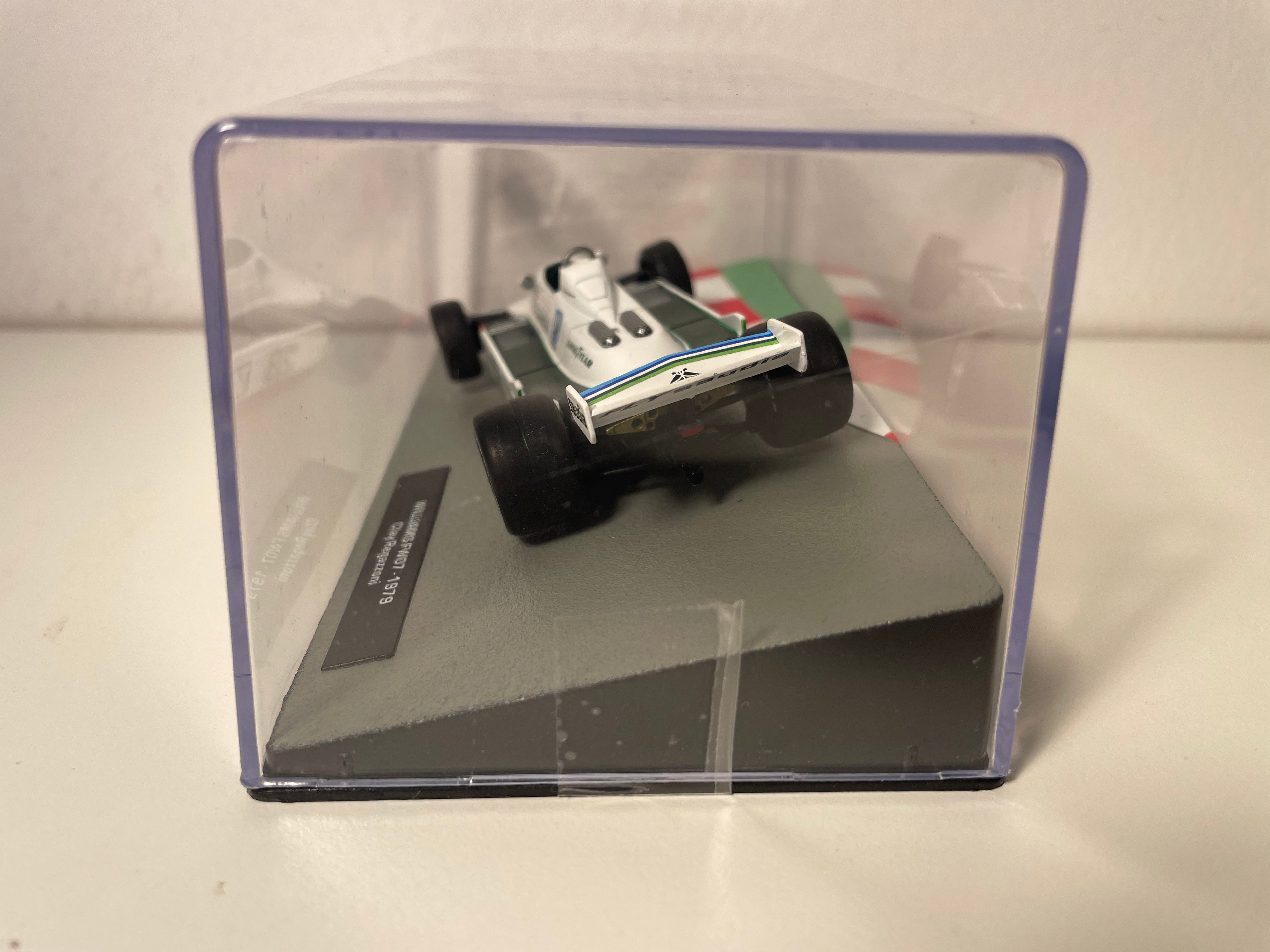 Williams FW07 número 28 blanco de 1979 (Fórmula 1)