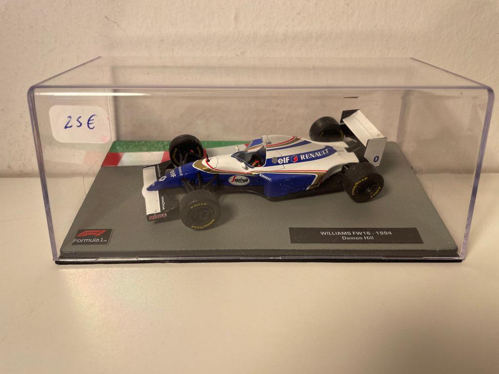 Williams FW16 biała i niebieska numer 0? - Formuła 1 (Damon Hill)